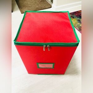 Linnome Christmas Storage Box 64 Compartments ORNAMENTS SOLD SEPARATELY